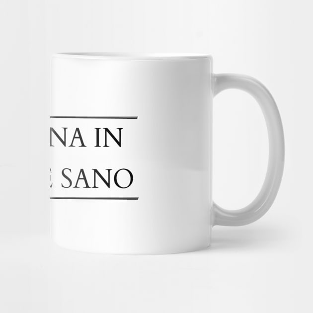 Mens sana in corpore sano - A healthy mind in a healthy body by Kuchinska design